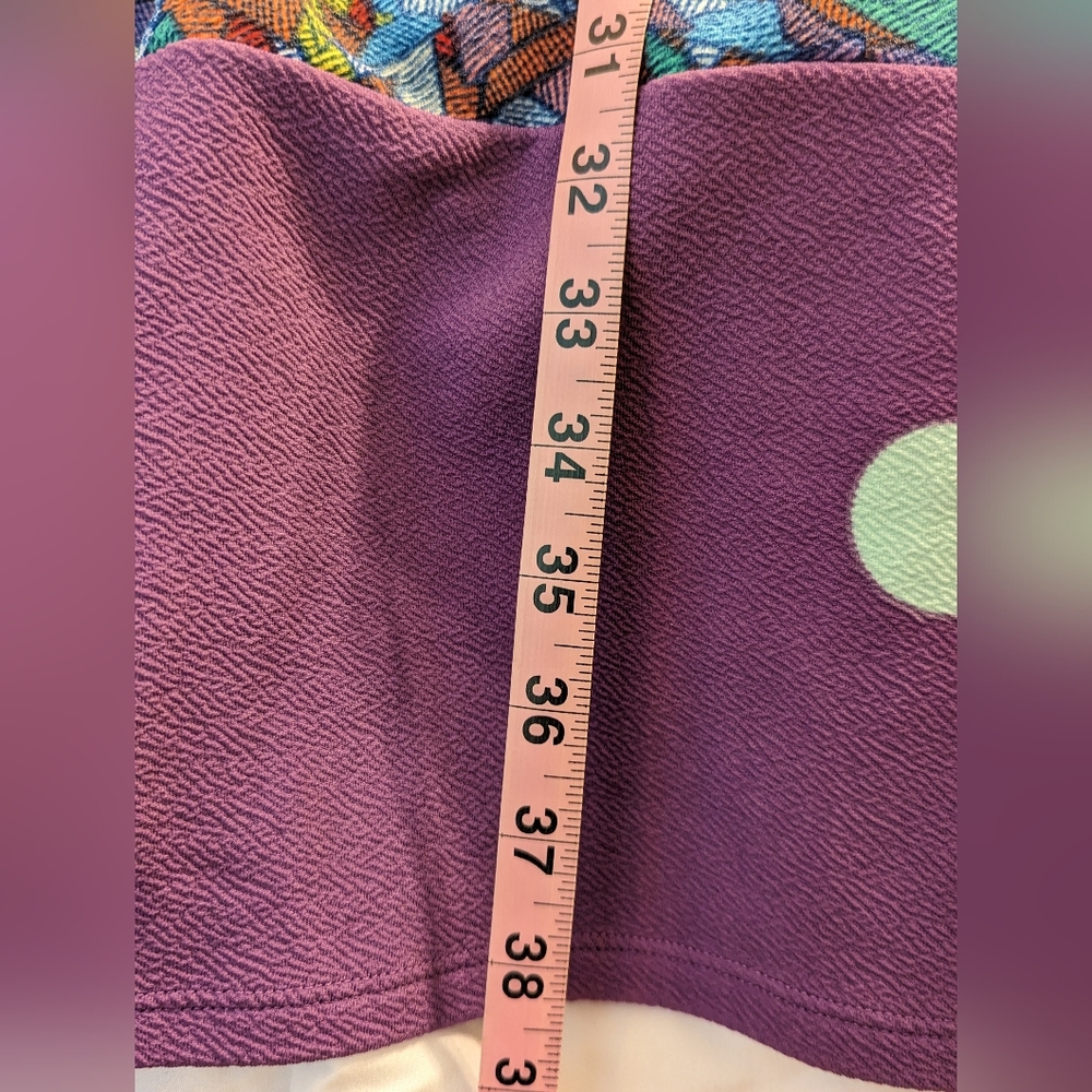LuLaRoe Amelia Pleated Textured Dress 3XL - Picture 4 of 9